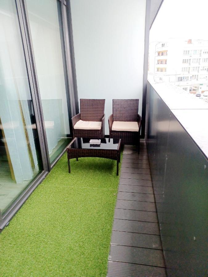 Hanza Tower Ajp Lux Apartment Szczecin Exteriör bild
